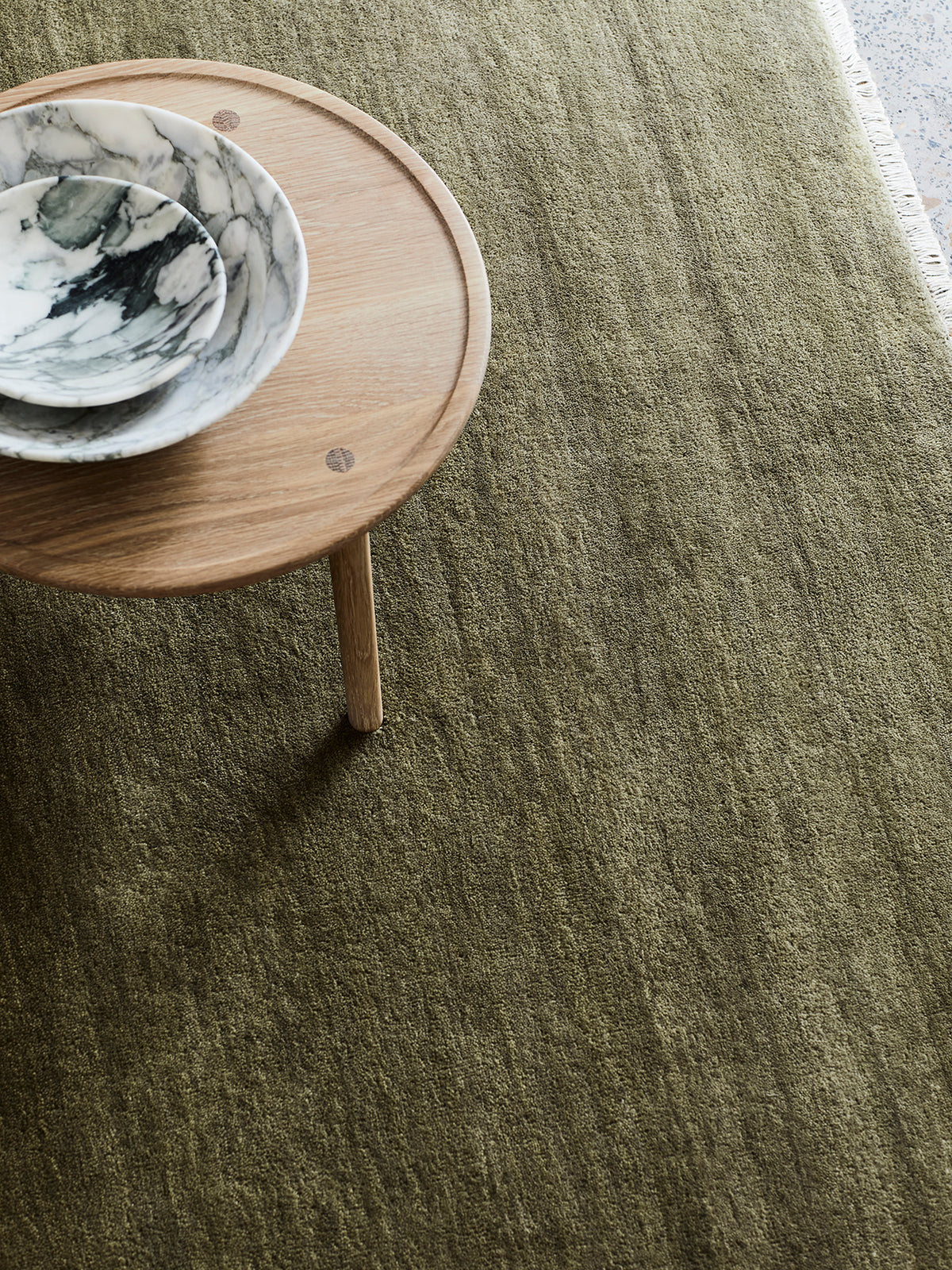 Armadillo Agra Rug in Artichoke