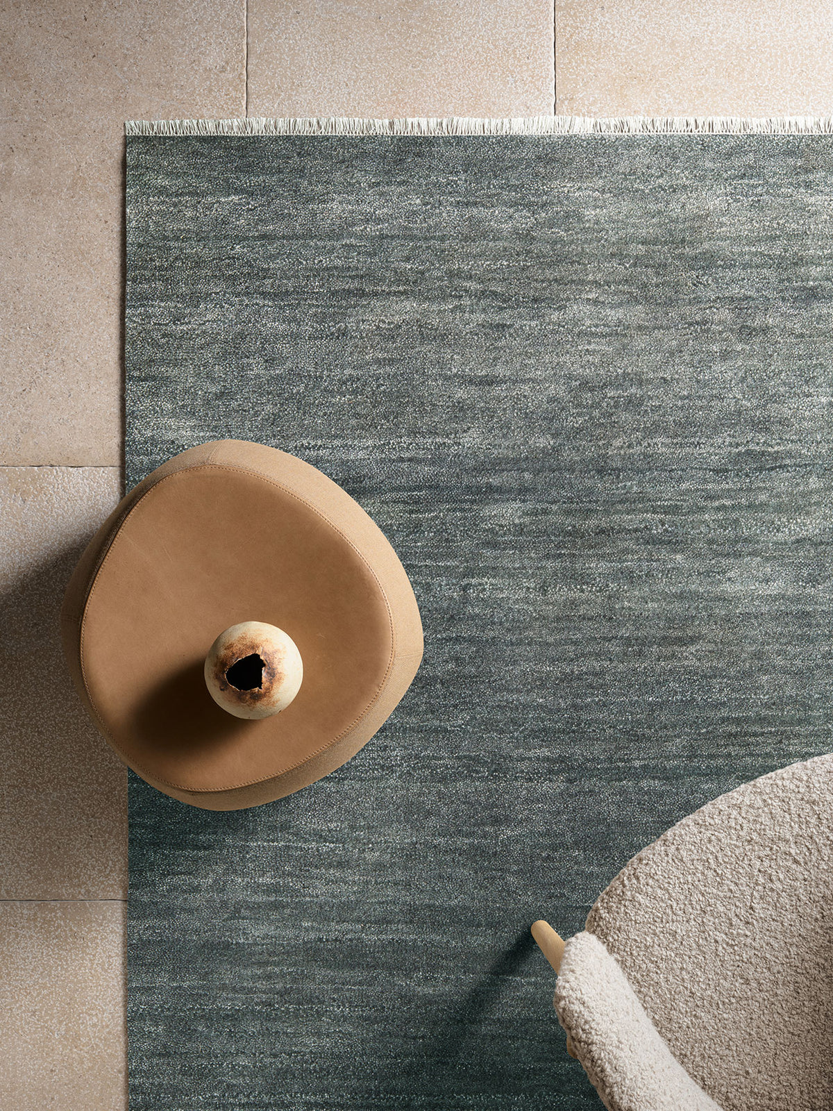 Armadillo Agra Rug in Marlin