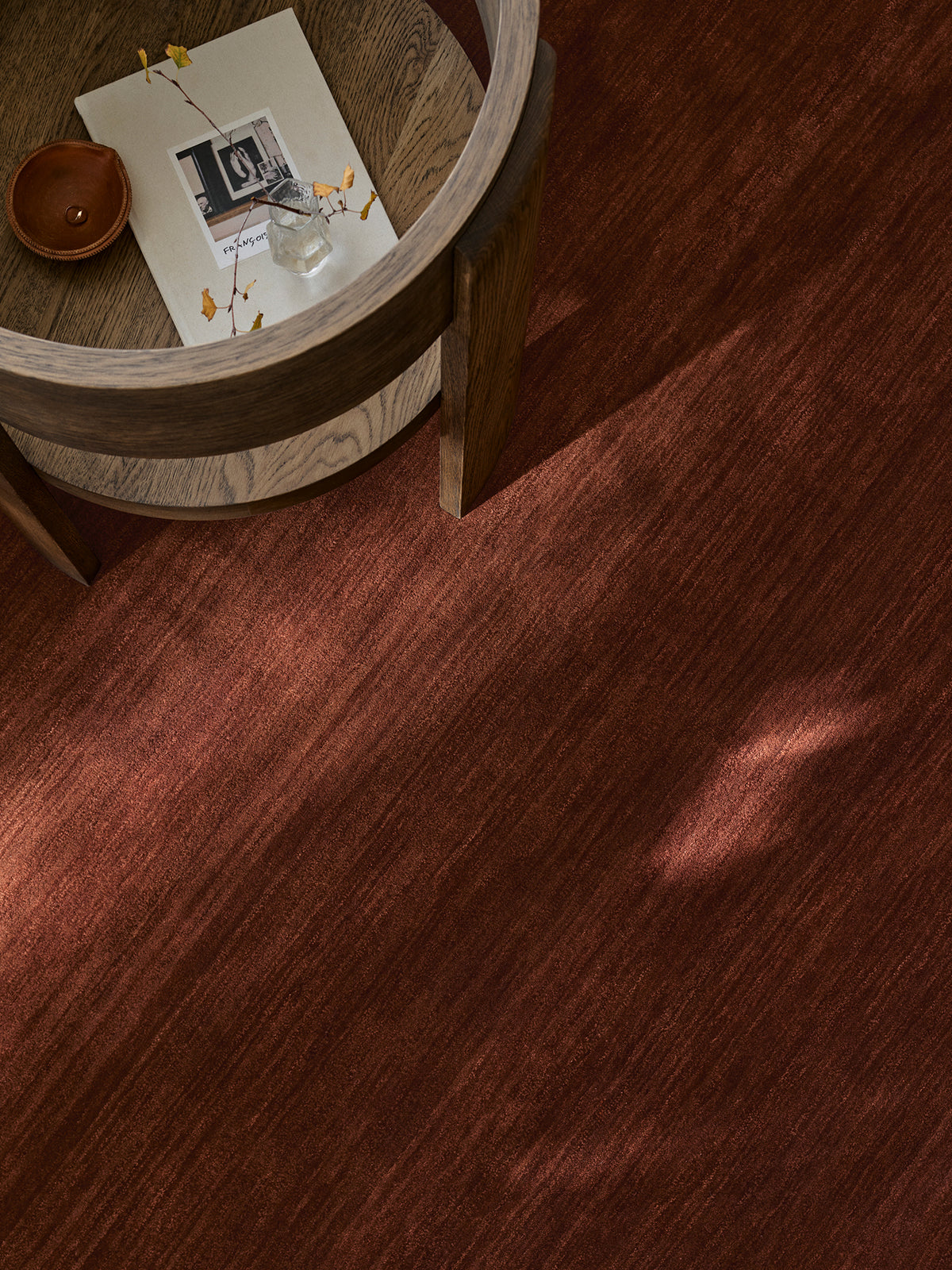 Armadillo Agra Rug in Burnt Umber