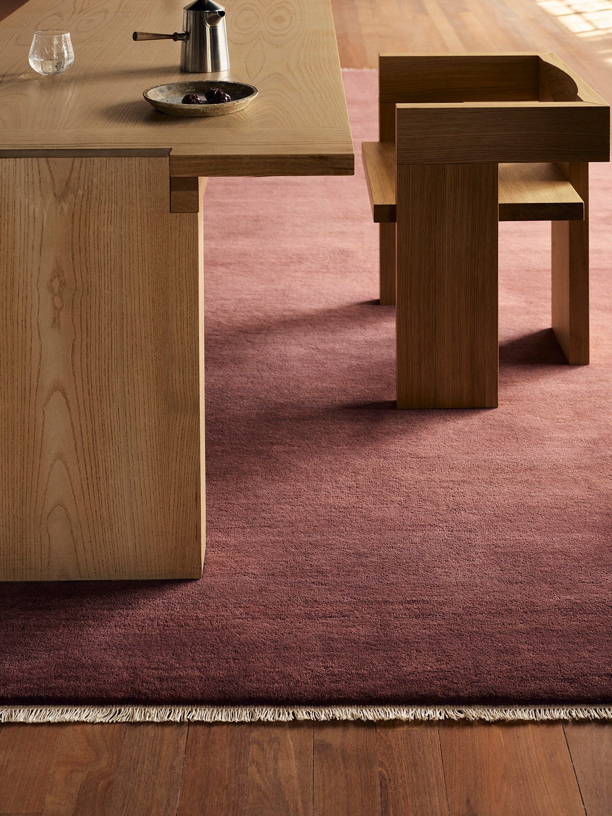 Armadillo Agra Rug in Redwood