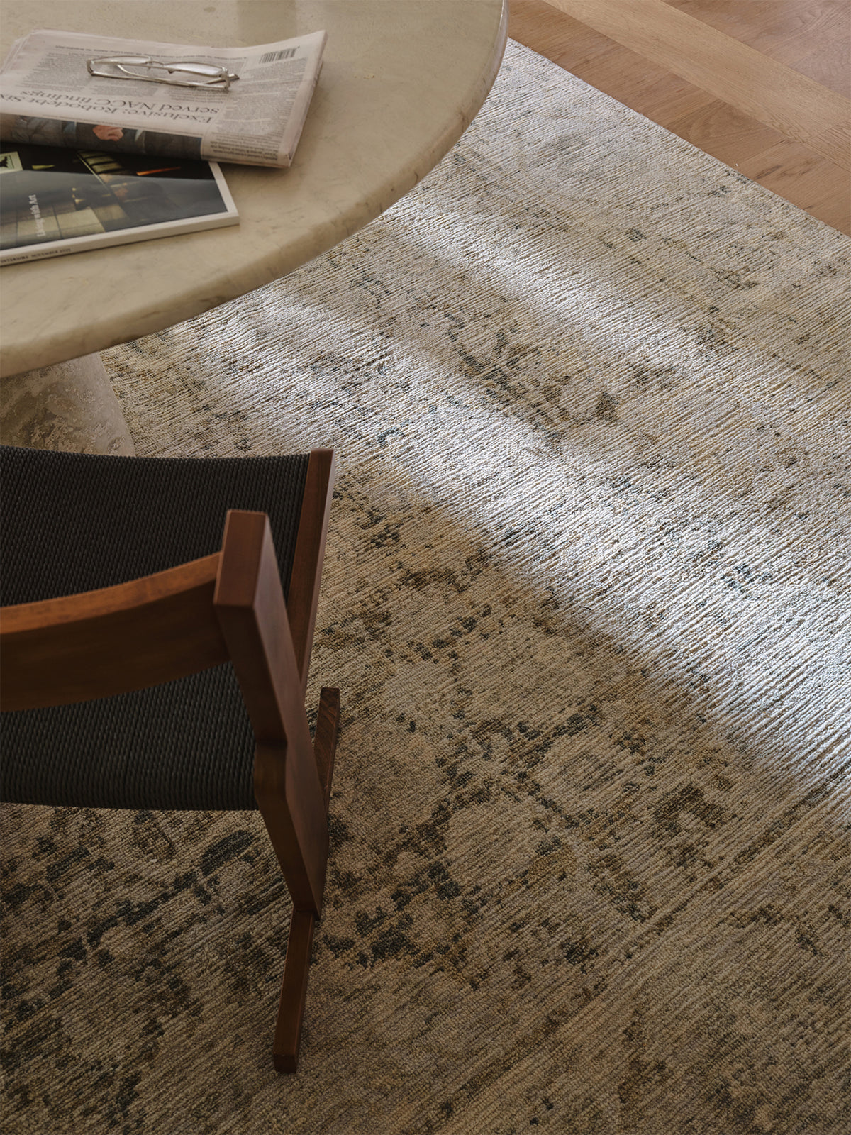 Armadillo Basilica Rug in Clove